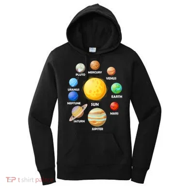 Solar System Planets Women's Hoodie