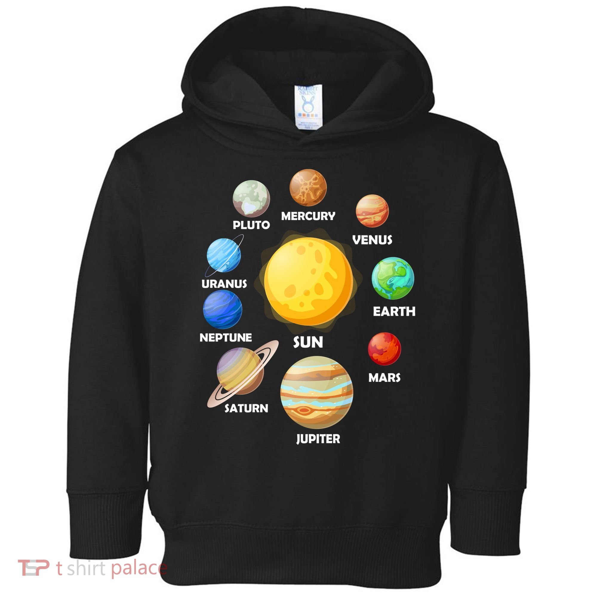 Solar System Planets Toddler Hoodie