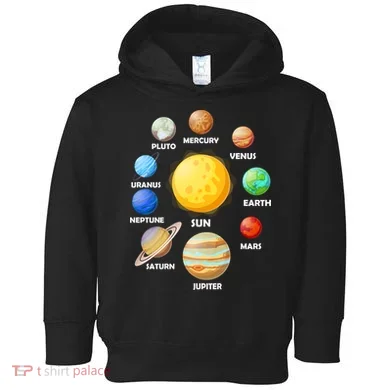 Solar System Planets Toddler Hoodie