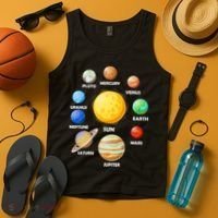 Solar System Planets Tank Top thumb 4