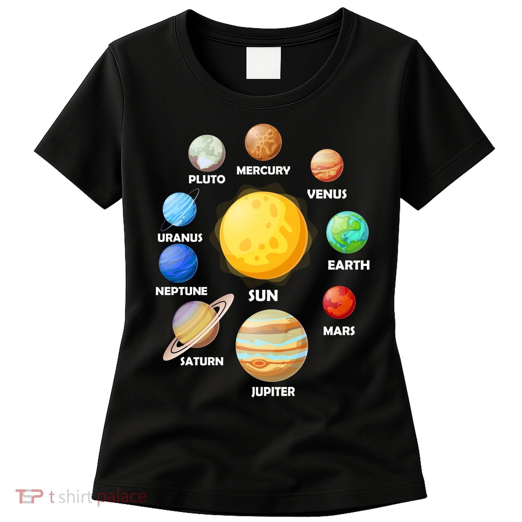 Solar System Planets Women's T-Shirt