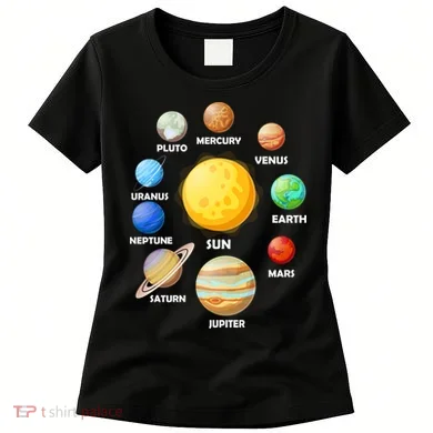 Solar System Planets Women's T-Shirt