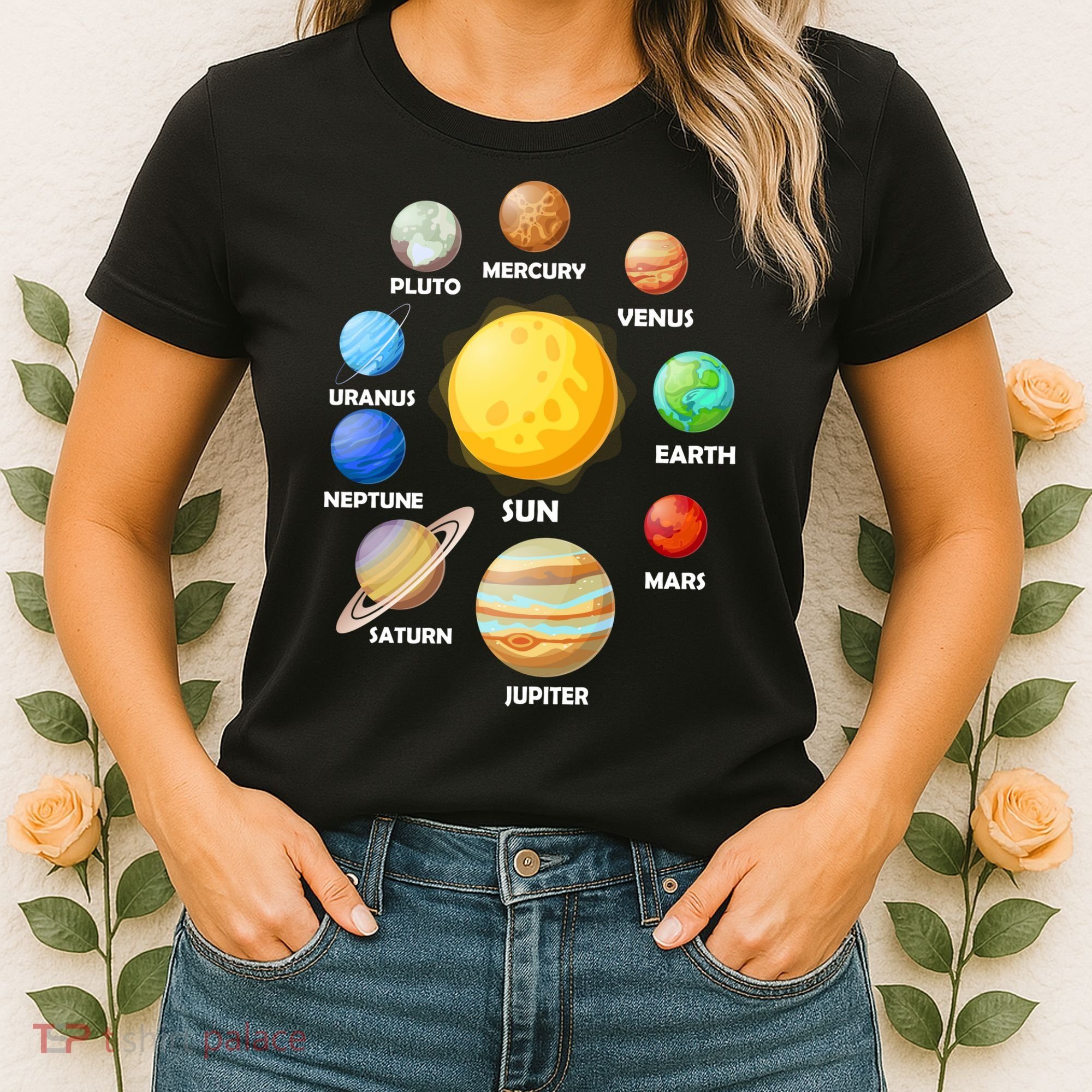 Solar System Planets Women's T-Shirt