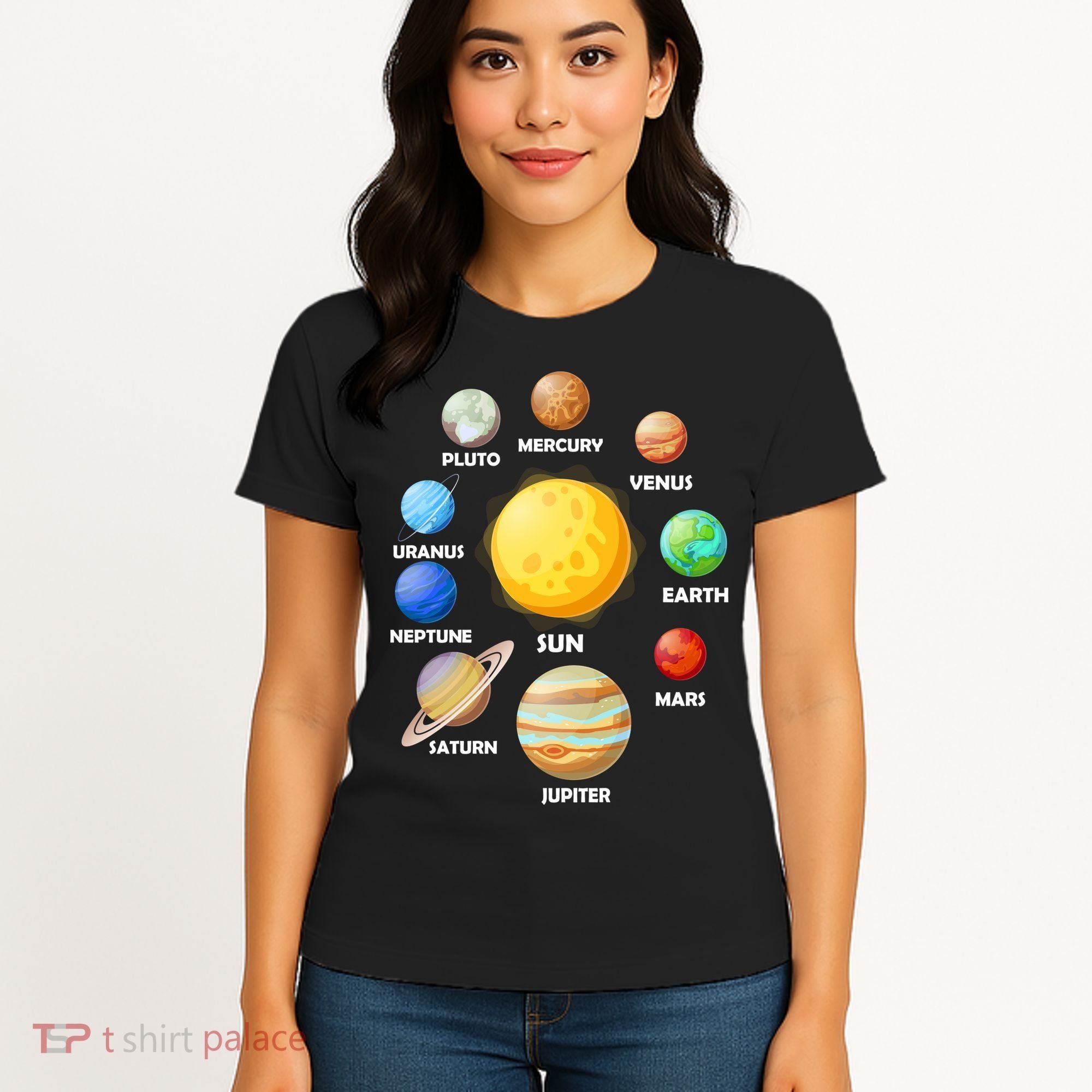 Solar System Planets Women's T-Shirt