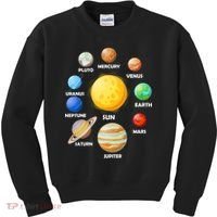 Solar System Planets Kids Sweatshirt thumb 0
