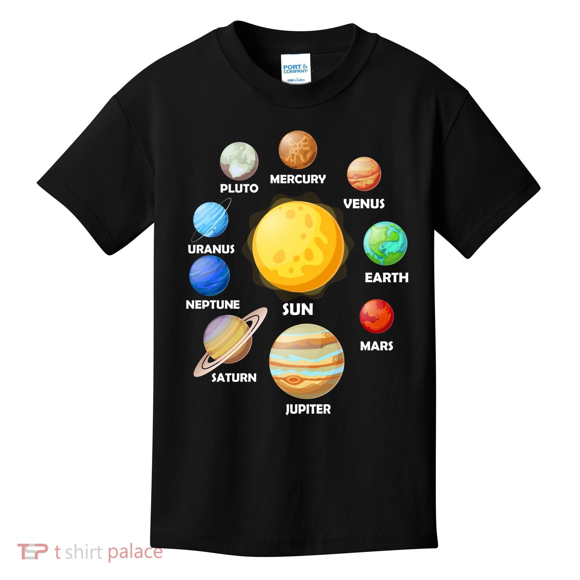 Solar System Planets Kids T-Shirt