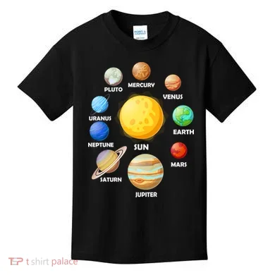 Solar System Planets Kids T-Shirt