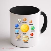 Solar System Planets Sun Mars Coffee Mug thumb 1