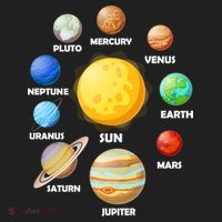Solar System Planets Sun Mars Beanie thumb 2