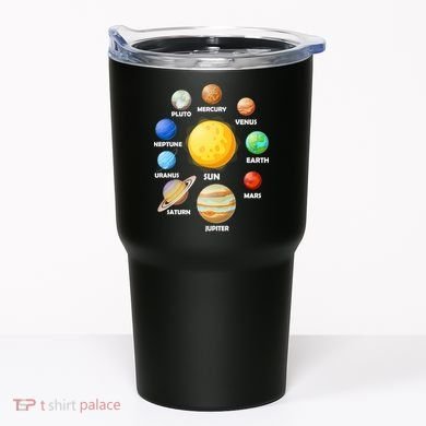 Solar System Planets Sun Mars Tumbler