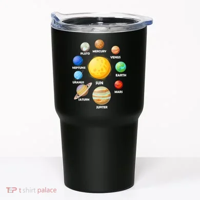 Solar System Planets Sun Mars Tumbler