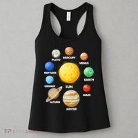 Solar System Planets Sun Mars Women's Tank Top thumb 3