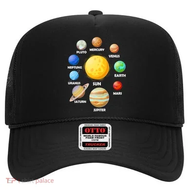 Solar System Planets Sun Mars Hat