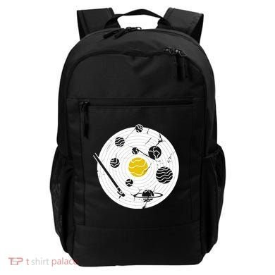 Solar System Vinyl Record Backpack