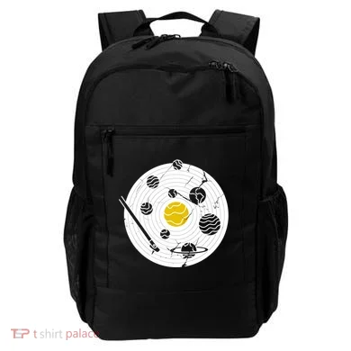 Solar System Vinyl Record Backpack