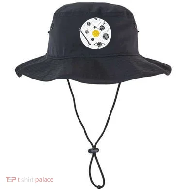 Solar System Vinyl Record Bucket Hat