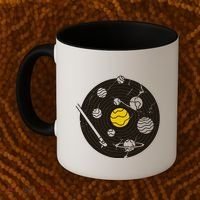 Solar System Vinyl Record Coffee Mug thumb 2