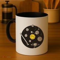 Solar System Vinyl Record Coffee Mug thumb 4