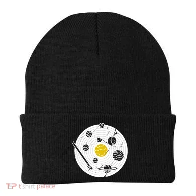 Solar System Vinyl Record Beanie