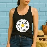 Solar System Vinyl Record Women's Tank Top thumb 2