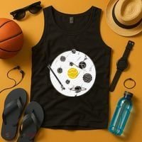 Solar System Vinyl Record Tank Top thumb 4
