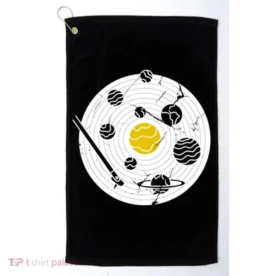 Solar System Vinyl Record Golf Towel