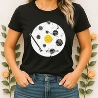 Solar System Vinyl Record Women's T-Shirt thumb 2