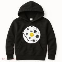 Solar System Vinyl Record Kids Hoodie thumb 0