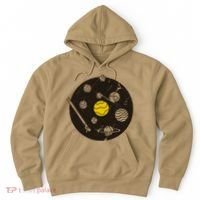 Solar System Vinyl Record Hoodie thumb 0