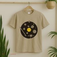 Solar System Vinyl Record T-Shirt thumb 2