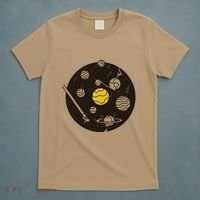 Solar System Vinyl Record T-Shirt thumb 5