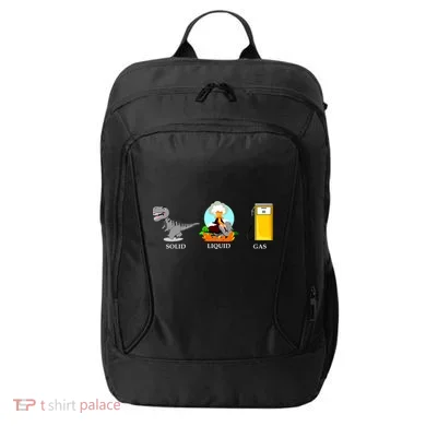Solid Liquid Gas Dinosaur City Backpack