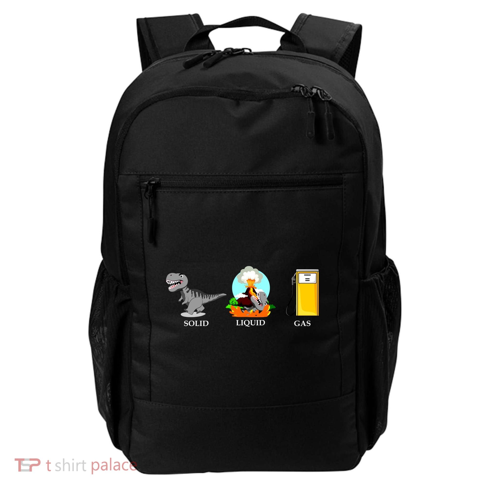 Solid Liquid Gas Dinosaur Backpack