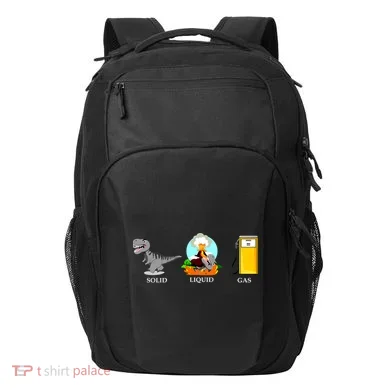 Solid Liquid Gas Dinosaur Transport Backpack