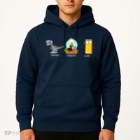 Solid Liquid Gas Dinosaur Hoodie thumb 2