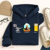 Solid Liquid Gas Dinosaur Hoodie thumb 4