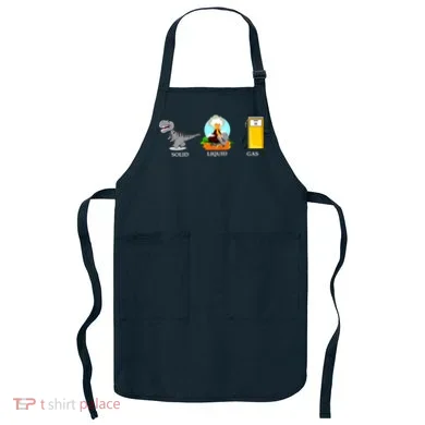 Solid Liquid Gas Dinosaur Apron