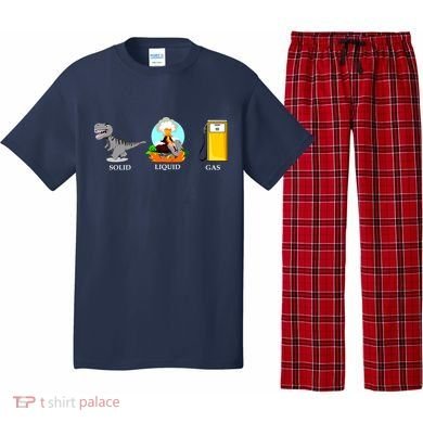 Solid Liquid Gas Dinosaur Pajama Set