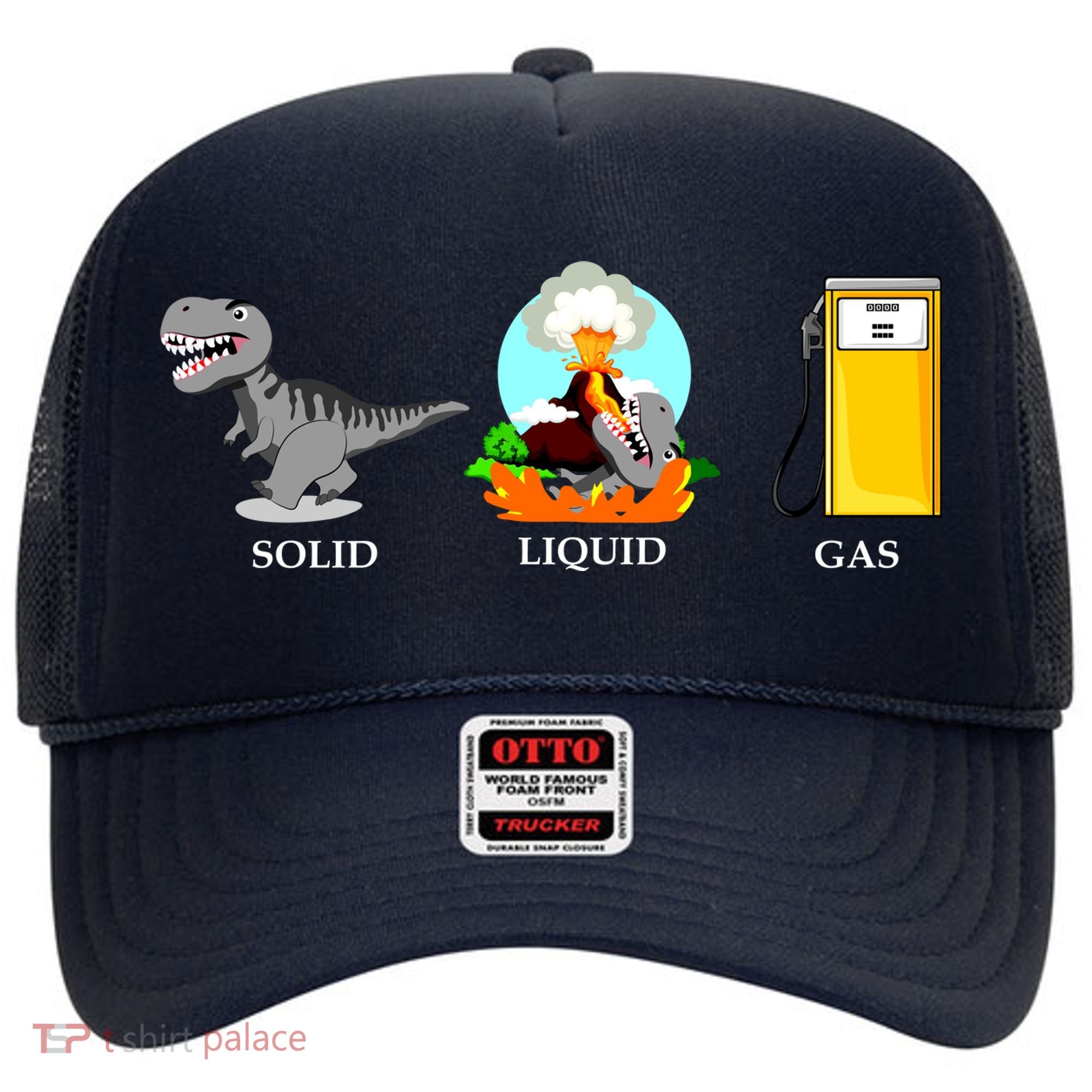 Solid Liquid Gas Dinosaur Hat