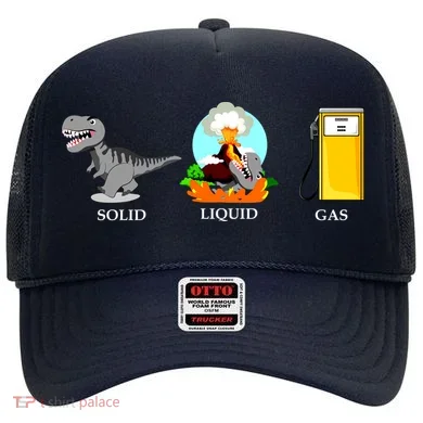 Solid Liquid Gas Dinosaur Hat