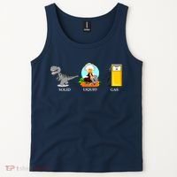 Solid Liquid Gas Dinosaur Tank Top thumb 2