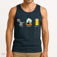 Solid Liquid Gas Dinosaur Tank Top thumb 3