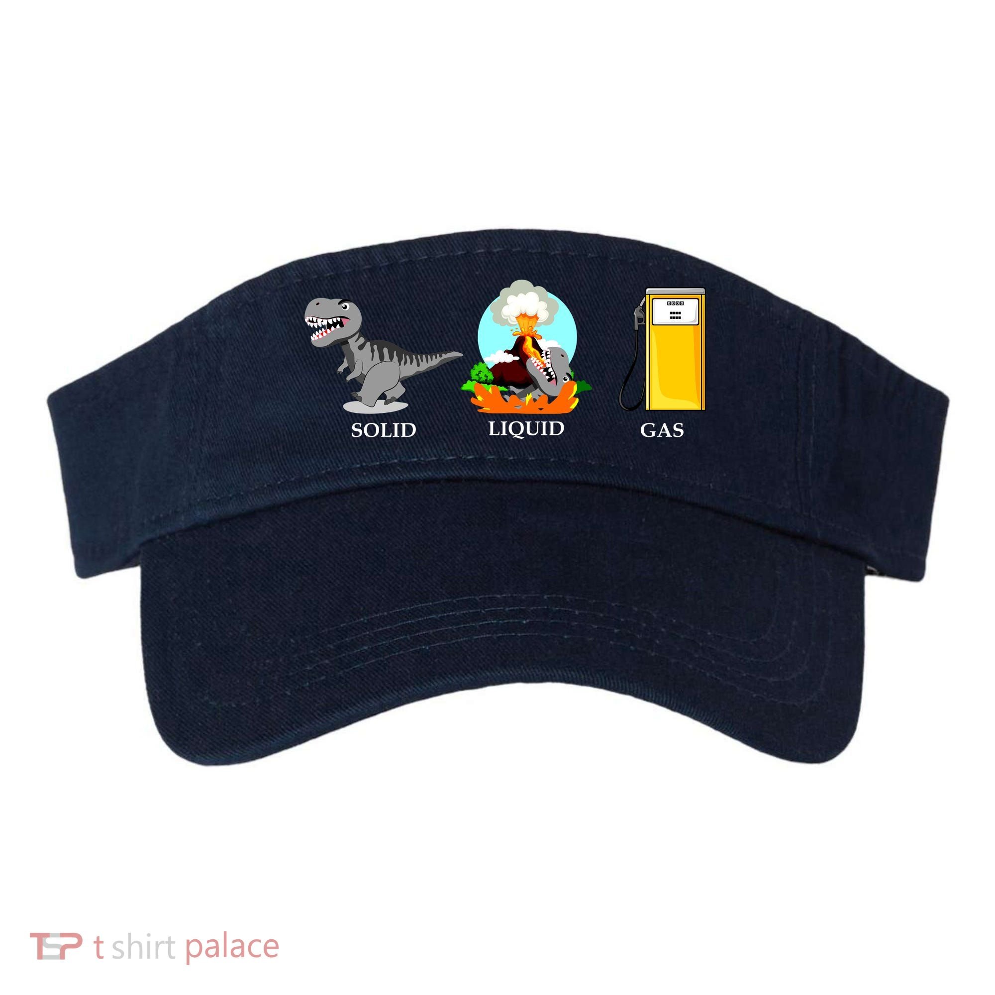 Solid Liquid Gas Dinosaur Visor