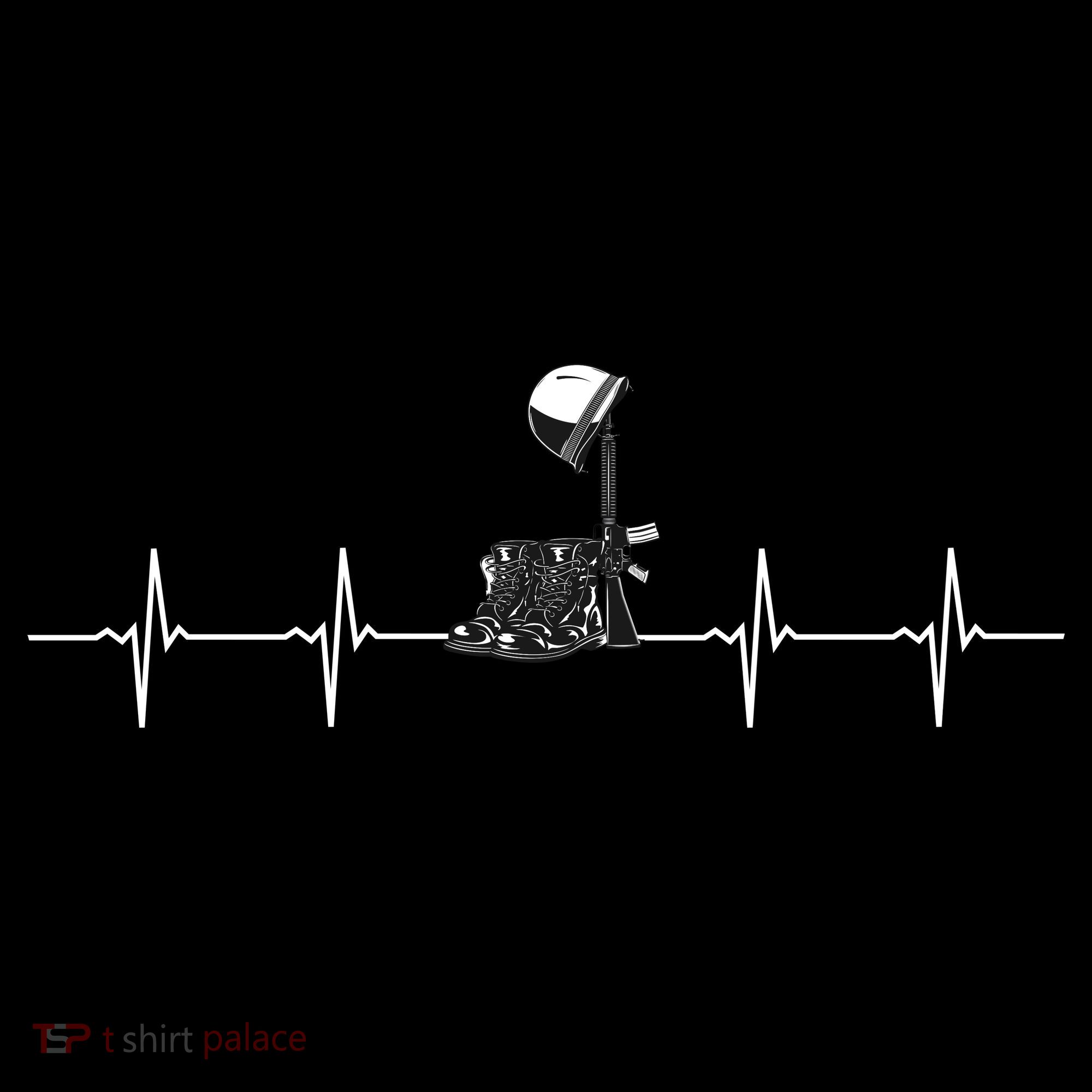 Solider Heartbreak Pulse Women's Hoodie