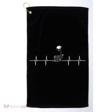 Solider Heartbreak Pulse Golf Towel