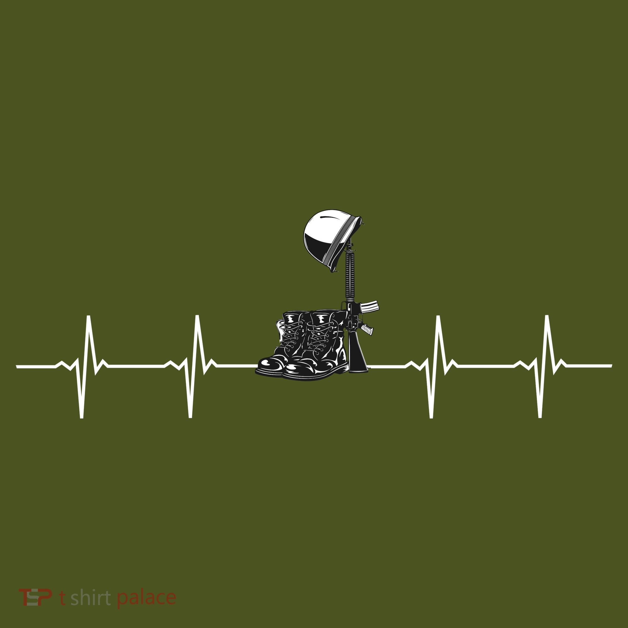 Solider Heartbreak Pulse Mousepad