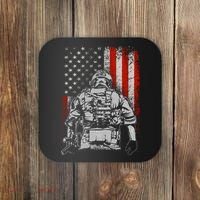 Solider US Flag Support The Troops Coaster thumb 0