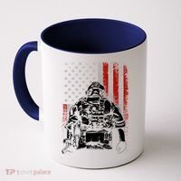 Solider US Flag Support The Troops Coffee Mug thumb 0