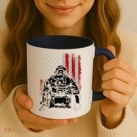 Solider US Flag Support The Troops Coffee Mug thumb 3