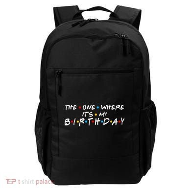 Solomate Friends The One Where Its My Birthday Backpack